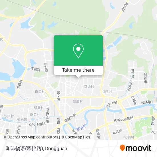 咖啡物语(翠怡路) map