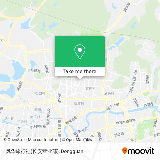 风华旅行社(长安营业部) map
