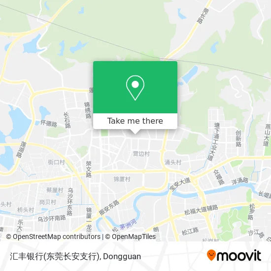 汇丰银行(东莞长安支行) map
