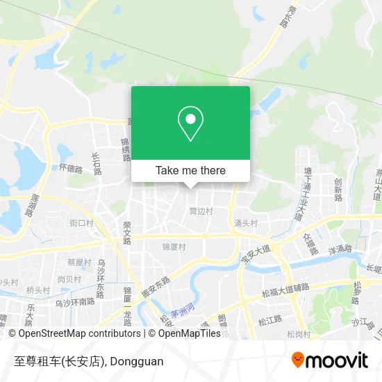 至尊租车(长安店) map