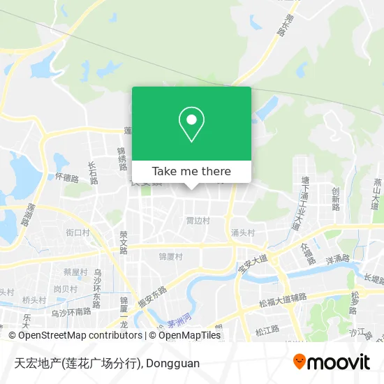 天宏地产(莲花广场分行) map