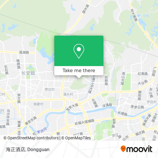 海正酒店 map