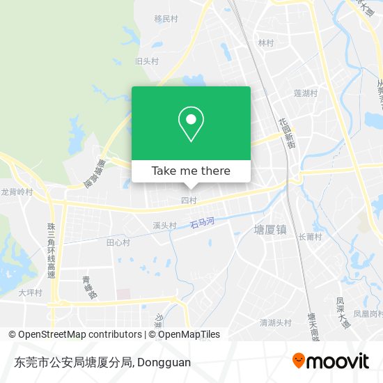 东莞市公安局塘厦分局 map