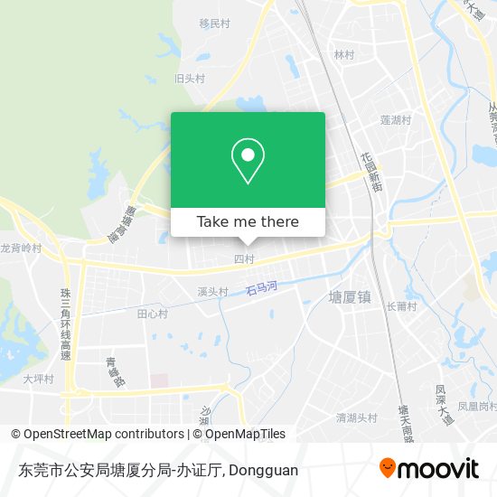 东莞市公安局塘厦分局-办证厅 map