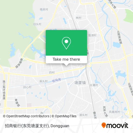 招商银行(东莞塘厦支行) map