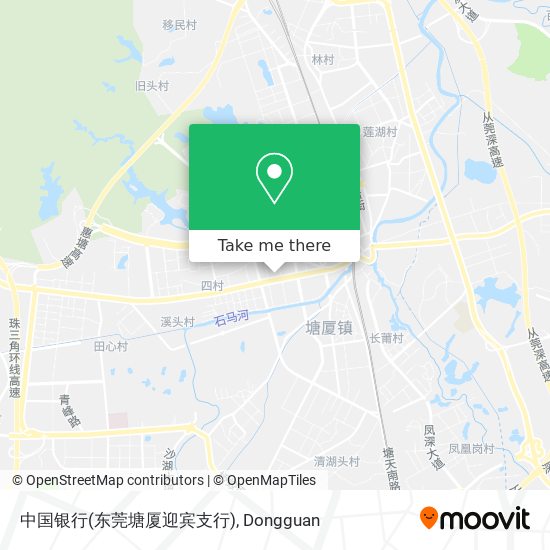中国银行(东莞塘厦迎宾支行) map