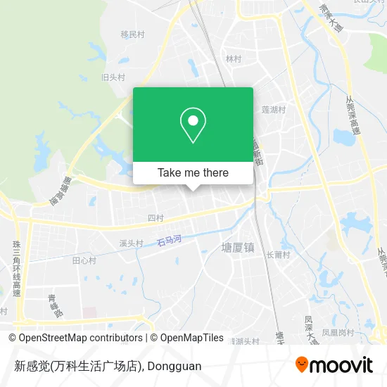 新感觉(万科生活广场店) map