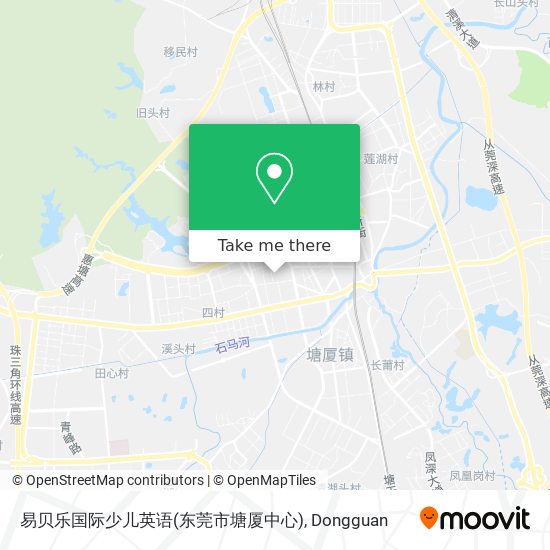 易贝乐国际少儿英语(东莞市塘厦中心) map