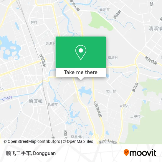 鹏飞二手车 map