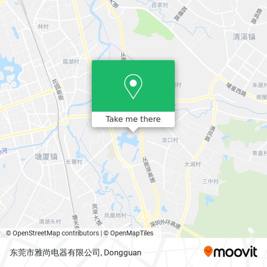 东莞市雅尚电器有限公司 map