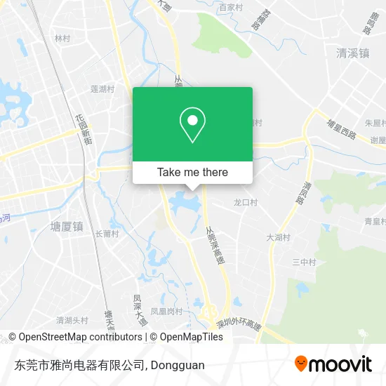 东莞市雅尚电器有限公司 map