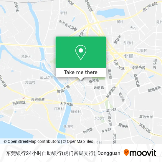 东莞银行24小时自助银行(虎门富民支行) map