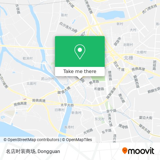 名店时装商场 map