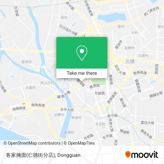 客家腌面(仁德街分店) map