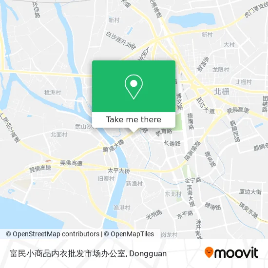 富民小商品内衣批发市场办公室 map