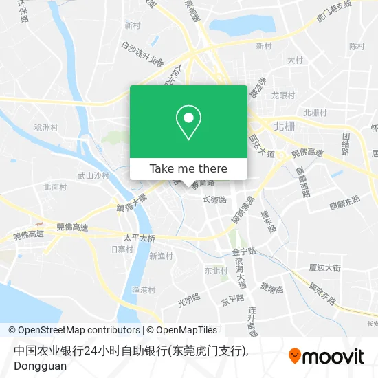 中国农业银行24小时自助银行(东莞虎门支行) map