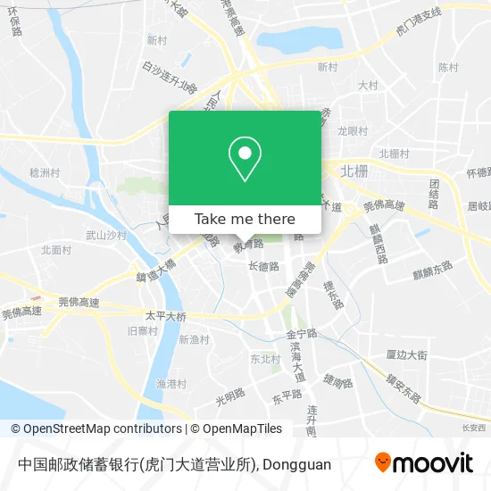 中国邮政储蓄银行(虎门大道营业所) map