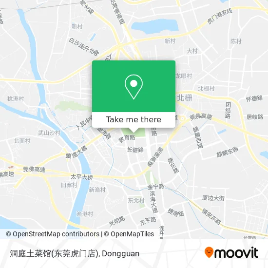 洞庭土菜馆(东莞虎门店) map