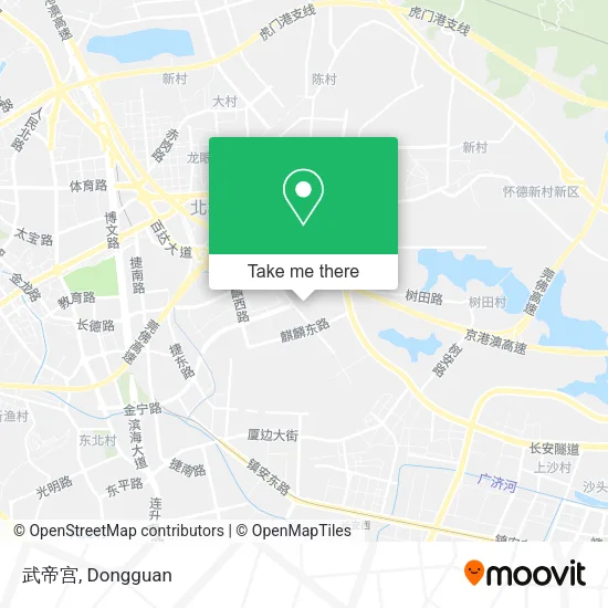 武帝宫 map