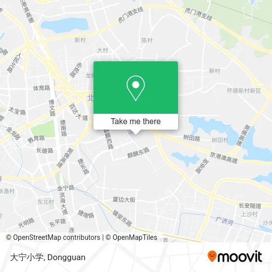 大宁小学 map