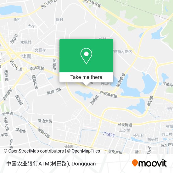 中国农业银行ATM(树田路) map