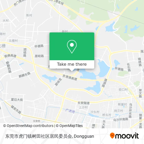 东莞市虎门镇树田社区居民委员会 map