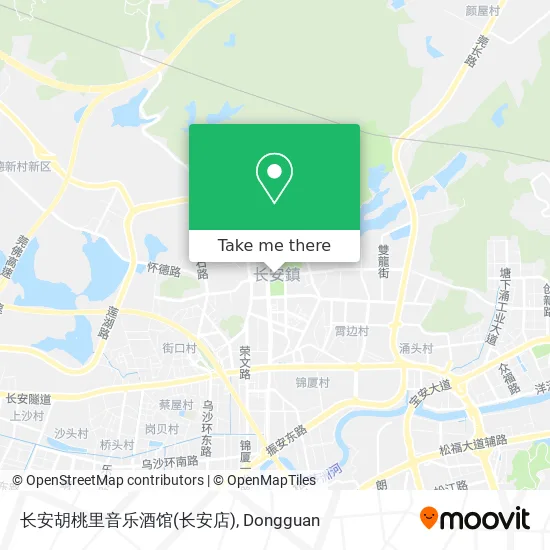 长安胡桃里音乐酒馆(长安店) map