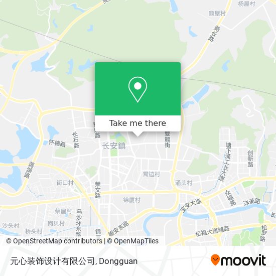 元心装饰设计有限公司 map