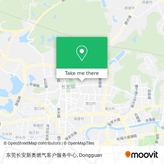 东莞长安新奥燃气客户服务中心 map
