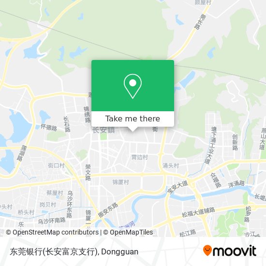 东莞银行(长安富京支行) map