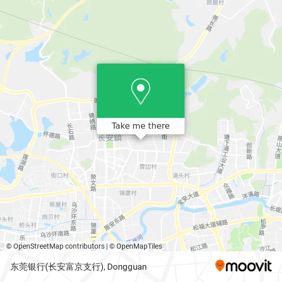 东莞银行(长安富京支行) map