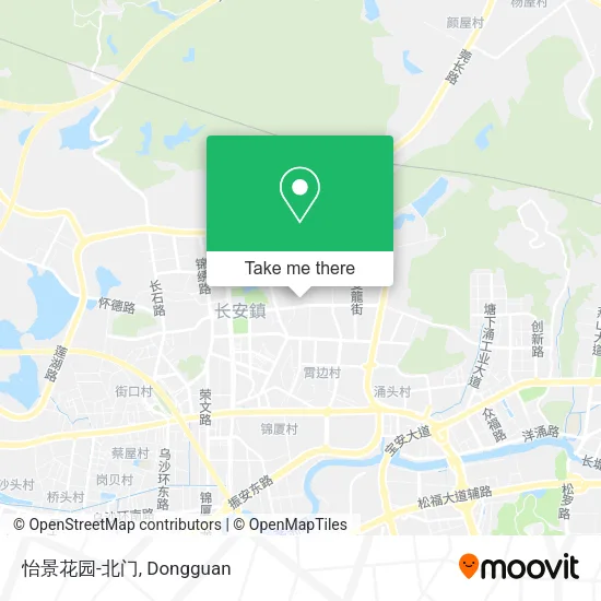 怡景花园-北门 map