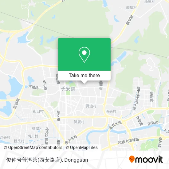 俊仲号普洱茶(西安路店) map