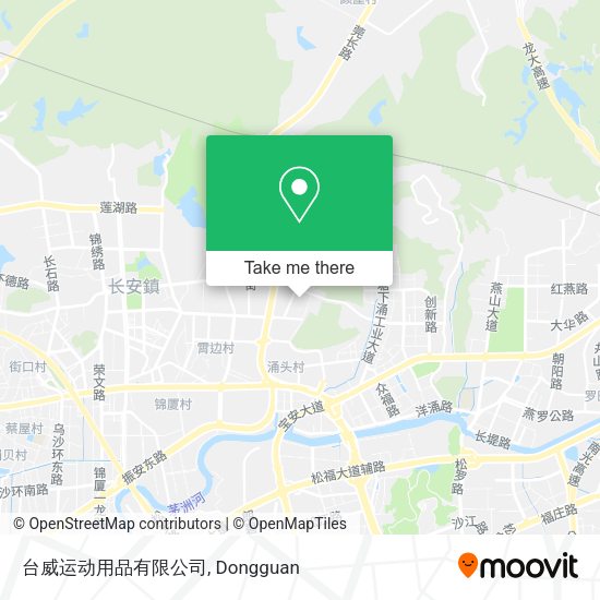 台威运动用品有限公司 map