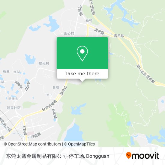 东莞太鑫金属制品有限公司-停车场 map
