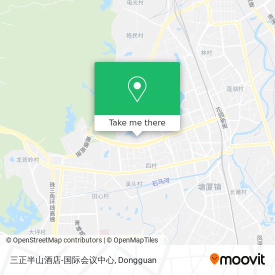 三正半山酒店-国际会议中心 map