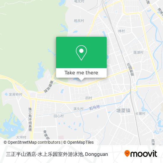 三正半山酒店-水上乐园室外游泳池 map