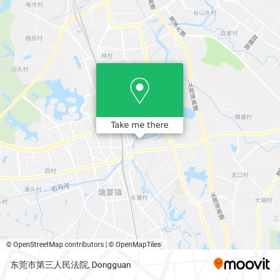 东莞市第三人民法院 map