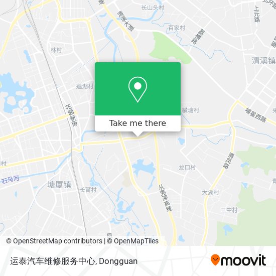 运泰汽车维修服务中心 map