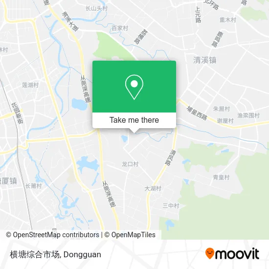 横塘综合市场 map