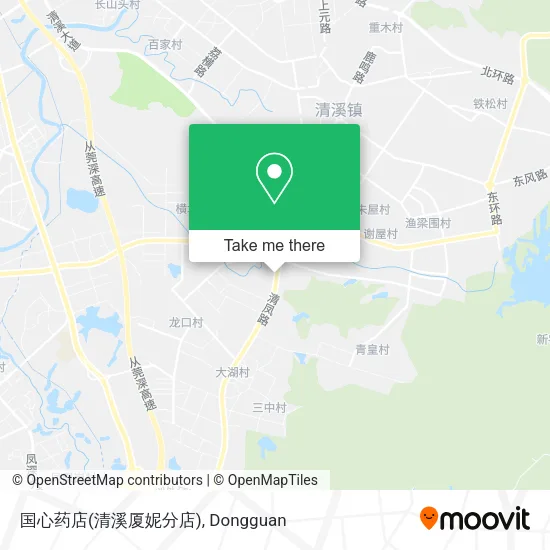 国心药店(清溪厦妮分店) map