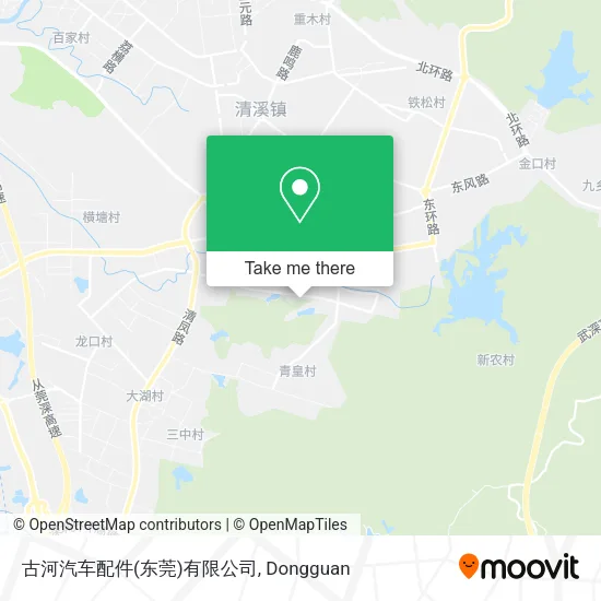 古河汽车配件(东莞)有限公司 map