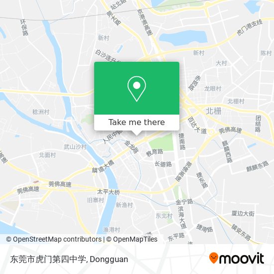东莞市虎门第四中学 map