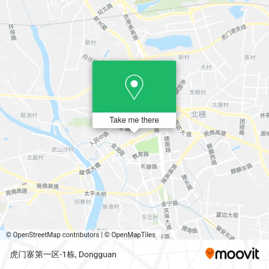 虎门寨第一区-1栋 map