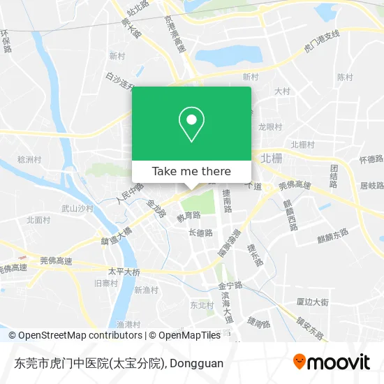 东莞市虎门中医院(太宝分院) map