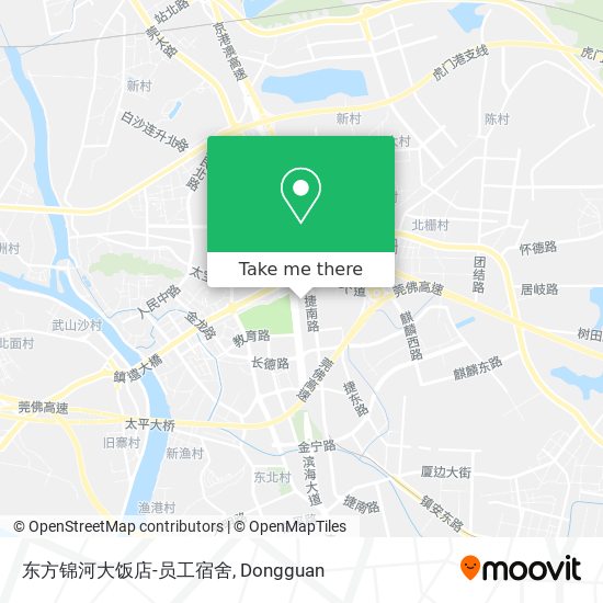 东方锦河大饭店-员工宿舍 map