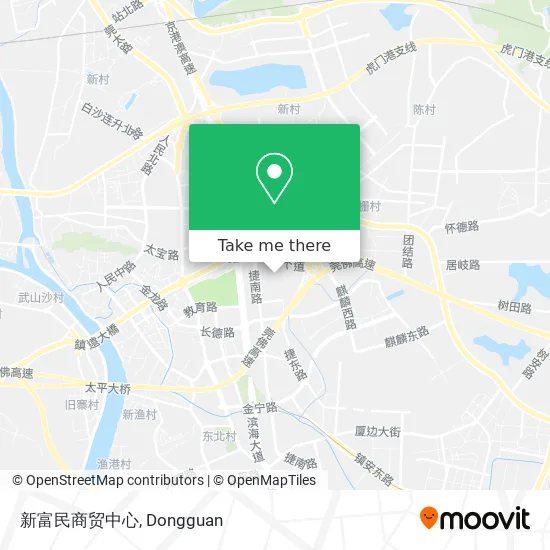 新富民商贸中心 map
