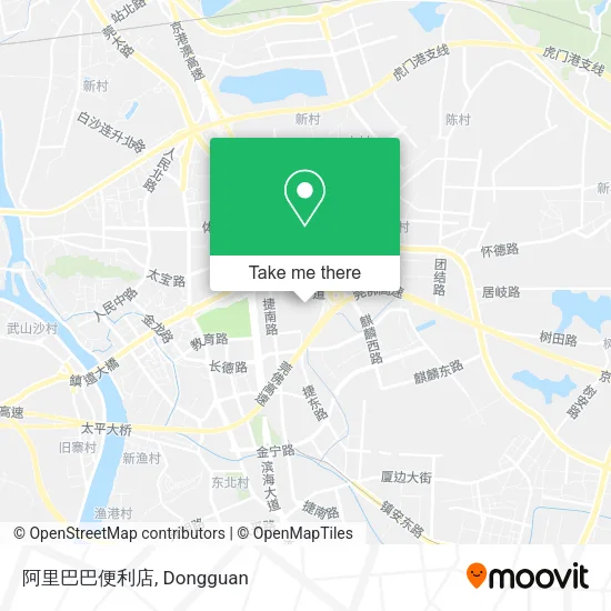 阿里巴巴便利店 map