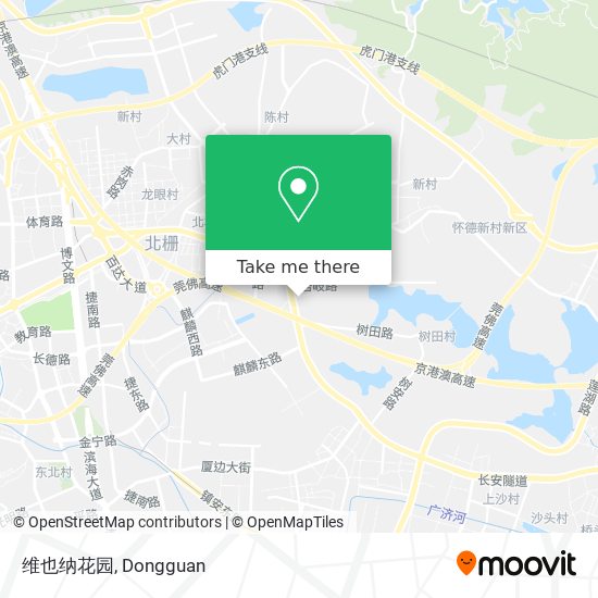 维也纳花园 map
