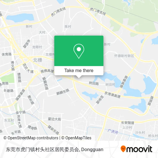 东莞市虎门镇村头社区居民委员会 map